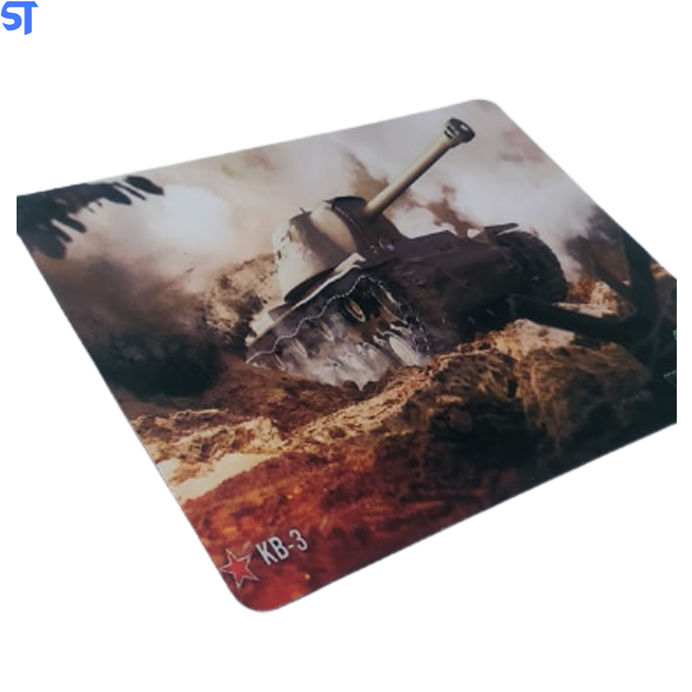Mouse Pad Antiderrapante Varias Estampas Tanque de Guerra Xgz 180X220X2MM
