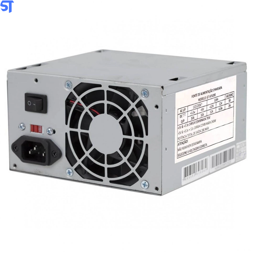 Computador Core i5 7400 -Sétima Geração -HD SSD 256GB- Memória DDR4 de 8Gb- Placa Video 2GB