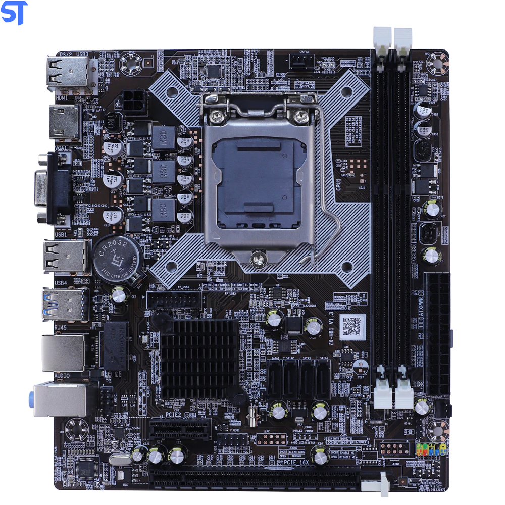 Placa-Mãe Wovibo H81 LGA1150 Memoria DDR3 Suporte A I3 I5 I7 Xeon