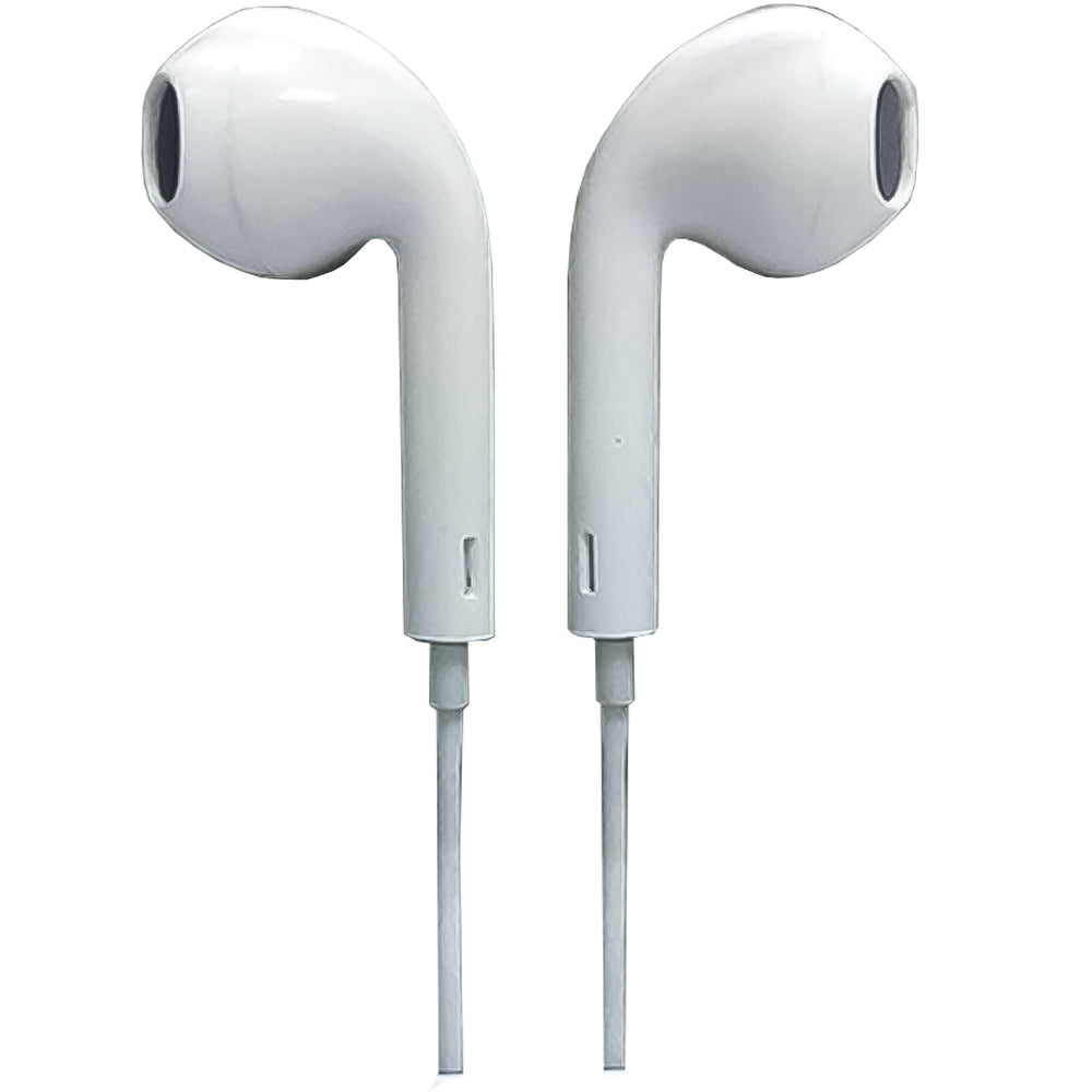 Fone de Ouvidopara iPhone 7/ 8X/ XS/ XR Pop-Up Tipo Ligthning Branco - CH0501