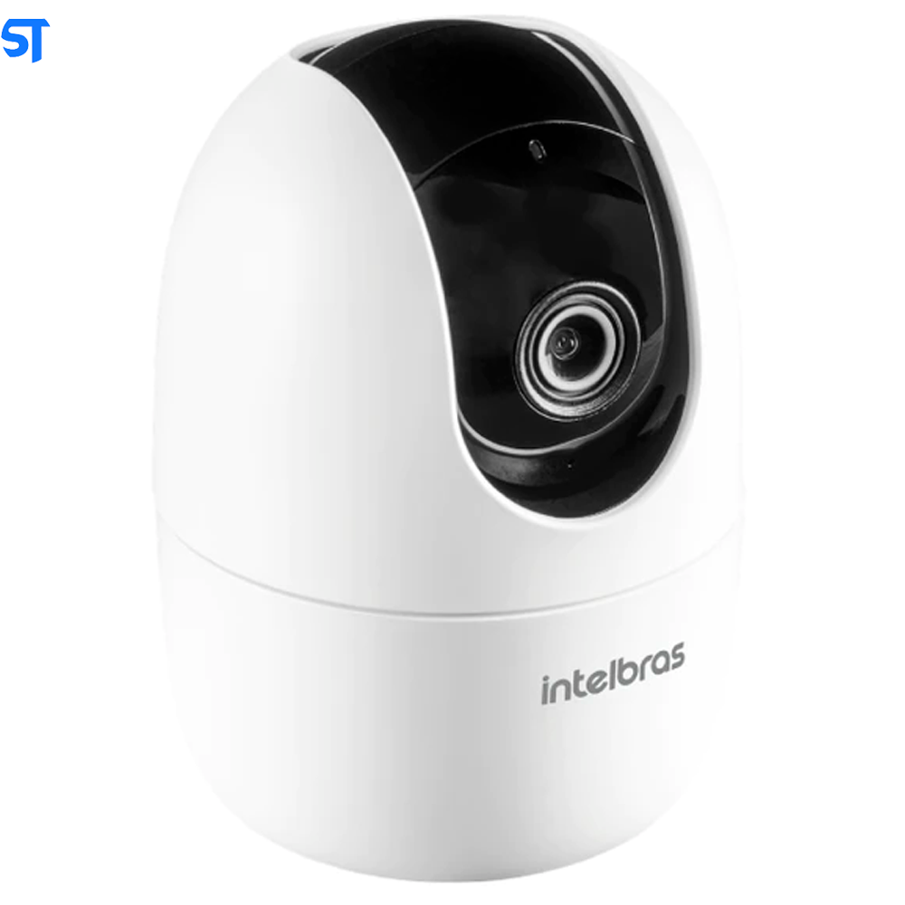 Câmera de Vídeo Intelbras IM4C Com Cartão SD 32GB -Wi-Fi Full HD com Zoom Digital 16x, Ângulo de Visão 115° e Alerta de