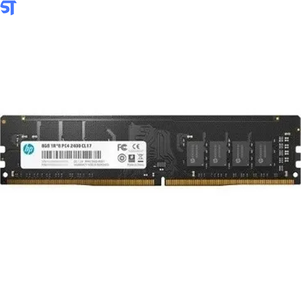 Memória Ram Desktop Hp 8gb Ddr4 2400mhz Hp V2 - CL17 - Pn 7eh52aa#abm