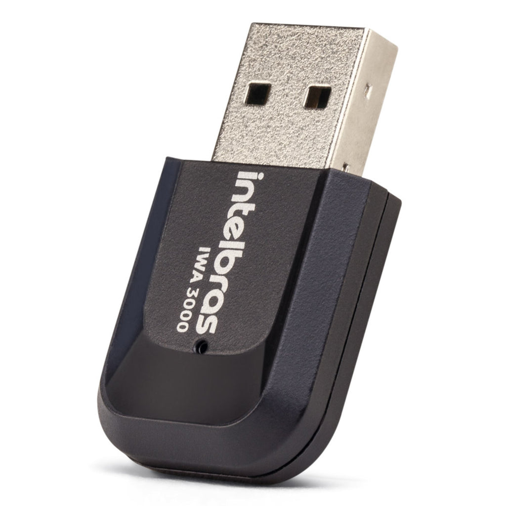 Nano Adaptador Wireless Usb 300Mbps Intelbras IWA 3000