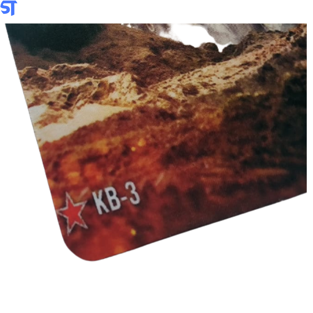 Mouse Pad Antiderrapante Varias Estampas Tanque de Guerra Xgz 180X220X2MM