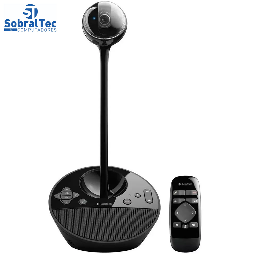 Webcam Logitech Para Videoconferência Full Hd 1080p Usb Bcc950