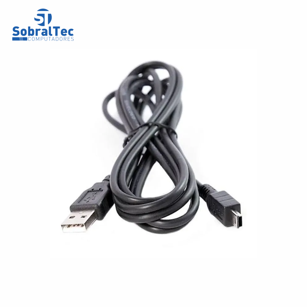 Cabo V3 Macho Para Usb 2.0 Macho 1Mt Dados e Carga