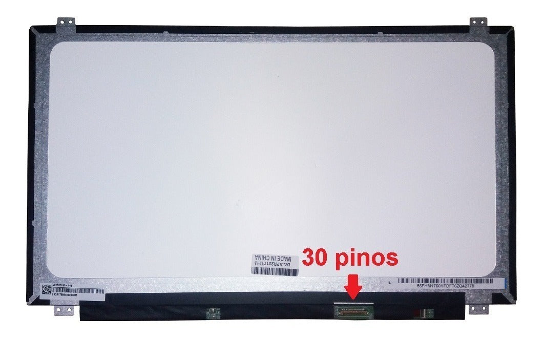 Tela Notebook 15.6 Slim 30 Pinos Full Hd Lp156wf4-sph1 B156htn03.8 -TE097