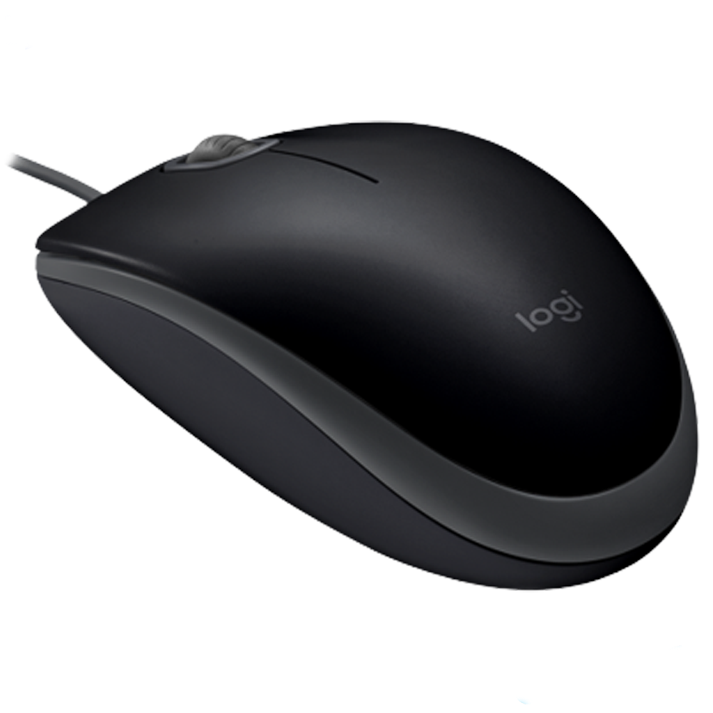 Mouse USB Logitech M110 Clique Silencioso, Design Ambidestro e Facilidade Plug and Play, Preto