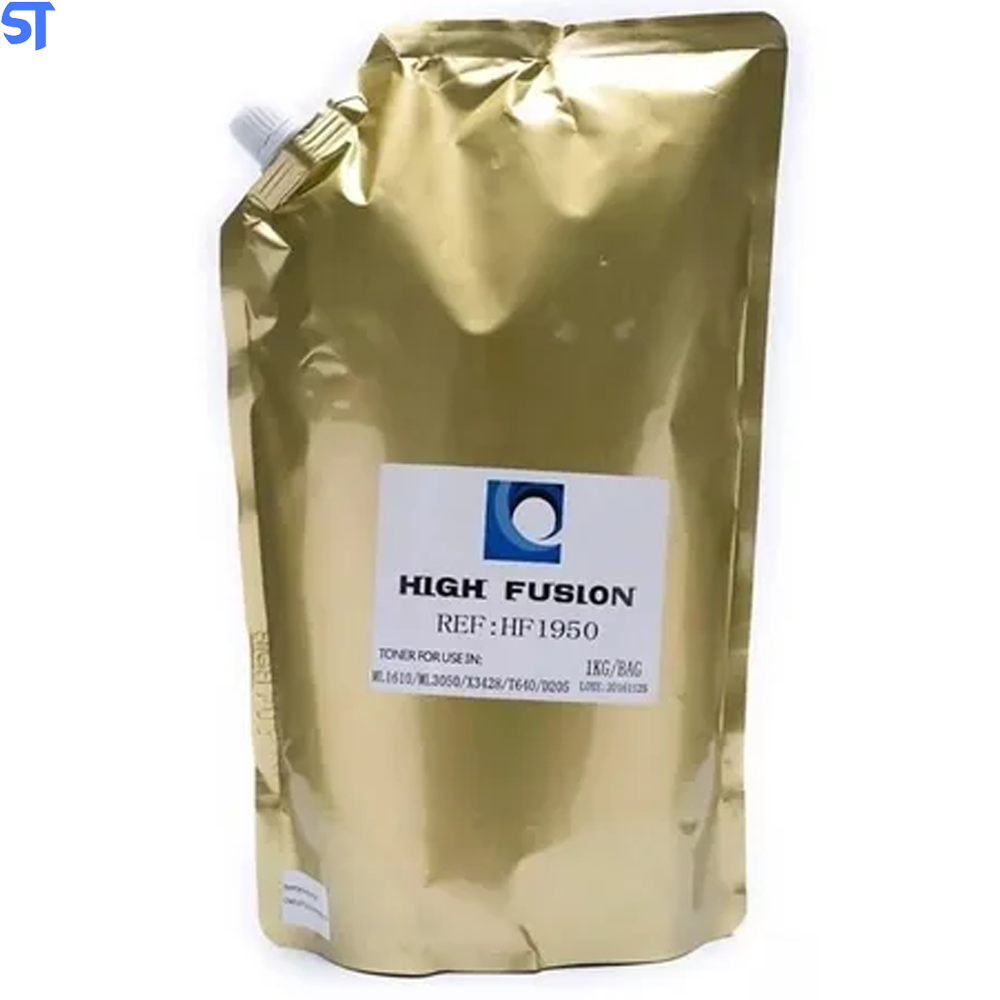 Refil Pó Para Recarga de Toner 1kg High Fusion 1950 Ricoh 3510 4510 Sp377
