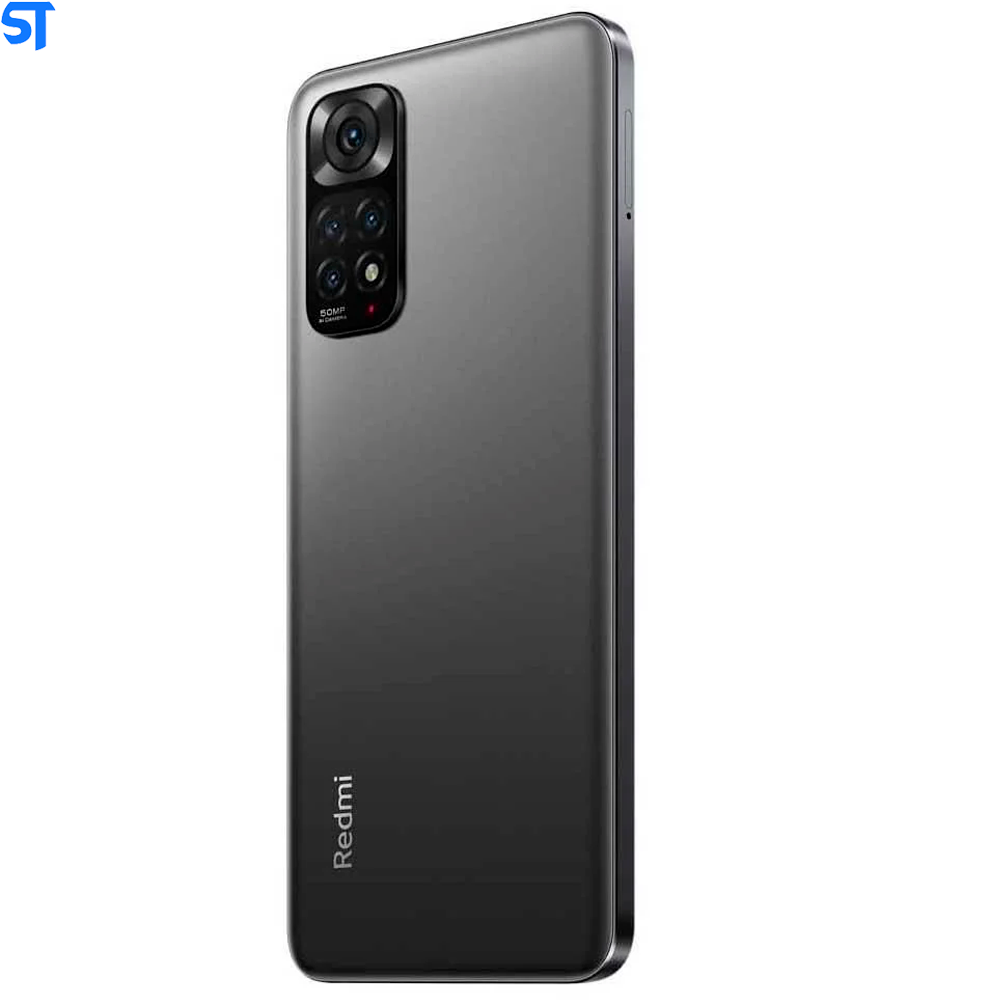 Smartphone Xiaomi Redmi Note 11 -128GB / 4GB RAM / Dual Sim / Tela 6.6" / Câmeras 50MP + 8MP e 16MP - Cinza (Versão Glob