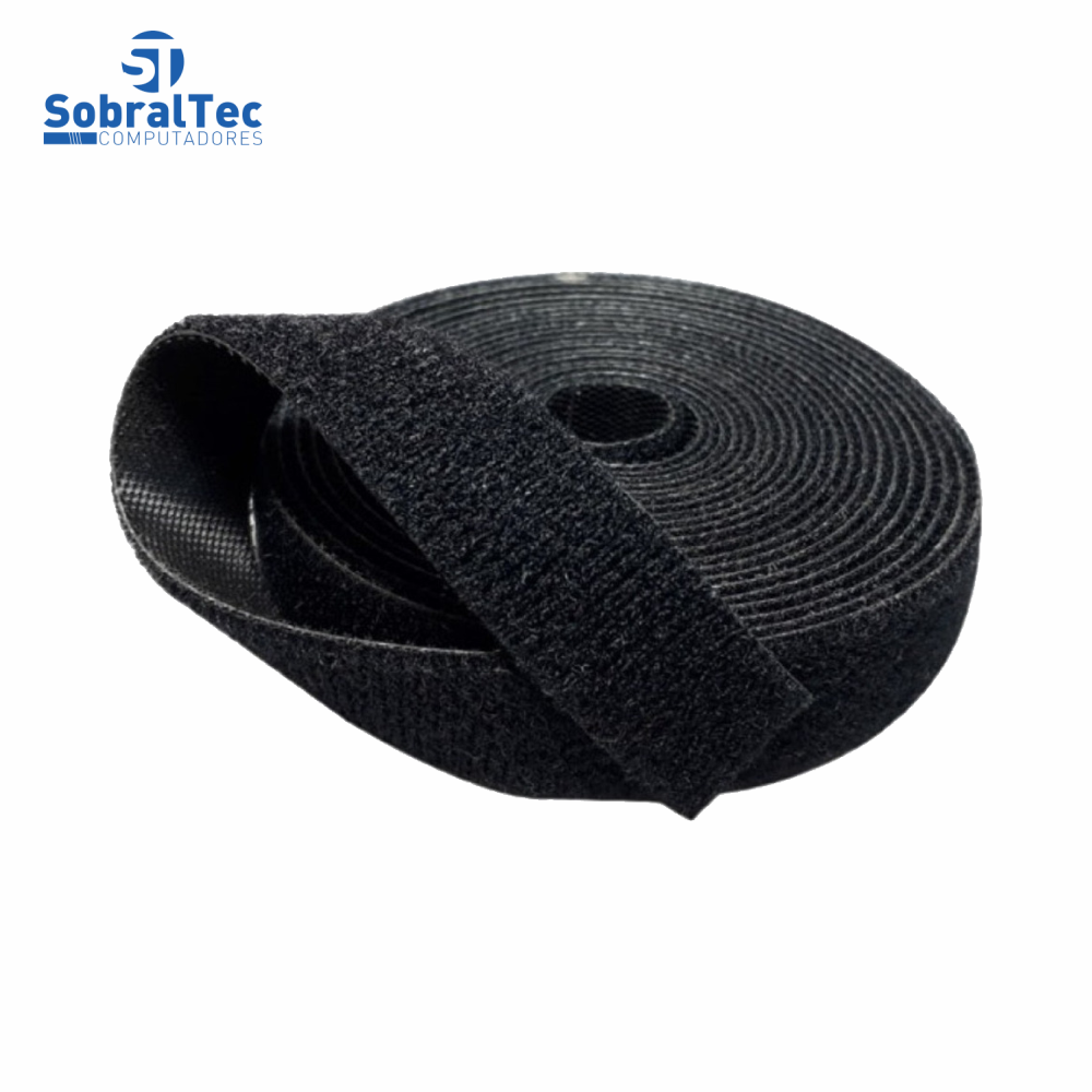 Fita Dupla Face Auto Aderente Preta 3 Metros X 20mm