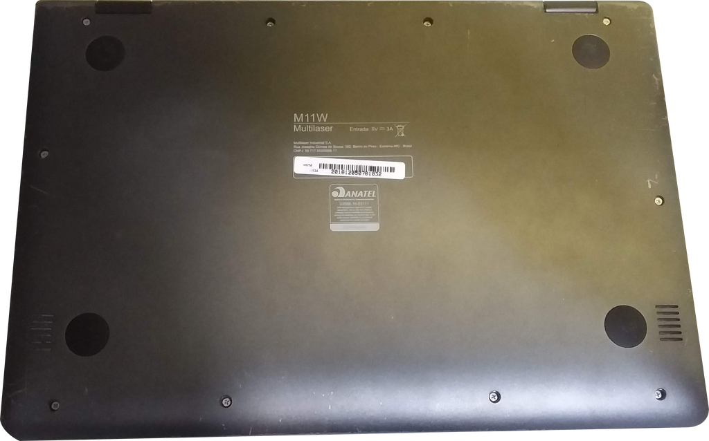 Notebook 2 em 1 Multilaser M11W Intel Atom 2GB 32GB Tela 11,6