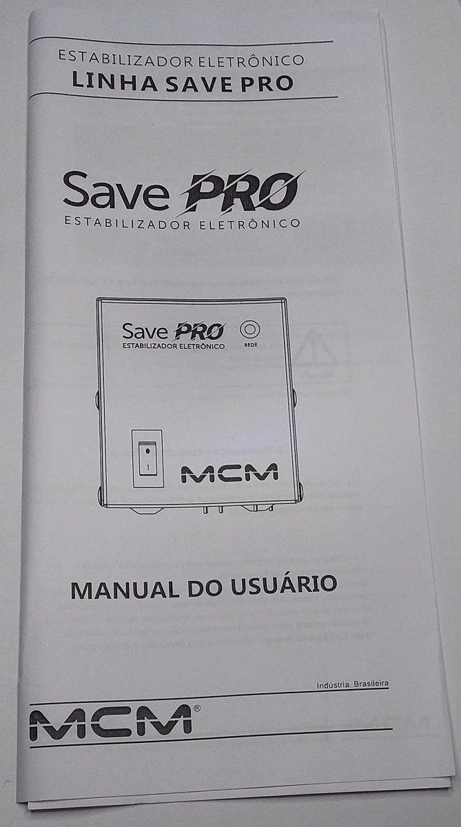 Estabilizador Save Pro 300va Bivolt 115v - MCM