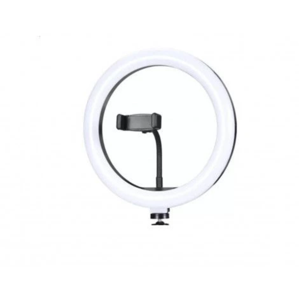 Iluminador Ring Light 30cm 12 Pol. 162 Leds 3200k a 5600k Exbom ILUM-R12W16