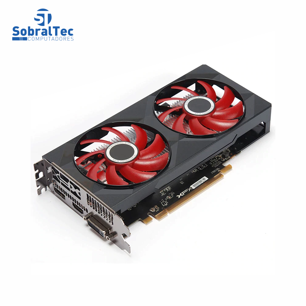 Placa De Vídeo Radeon RX 560-4GB 128Bit GDDR5 Gaming XFX  Video Graphics Card