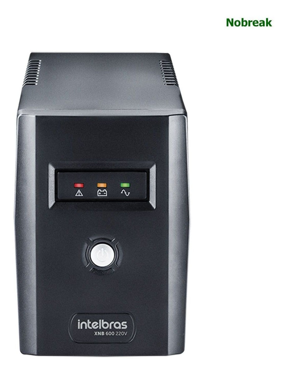 Nobreak Intelbras Xnb Intelbras 600va Saída 220v Com 4 Tomadas
