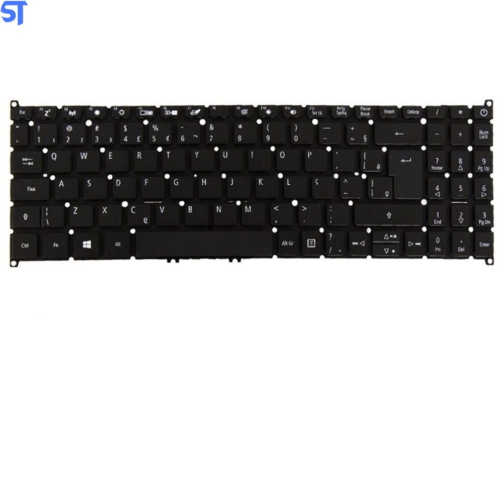 Teclado para Notebook Acer Aspire A315-51-5796 Preto ABNT2