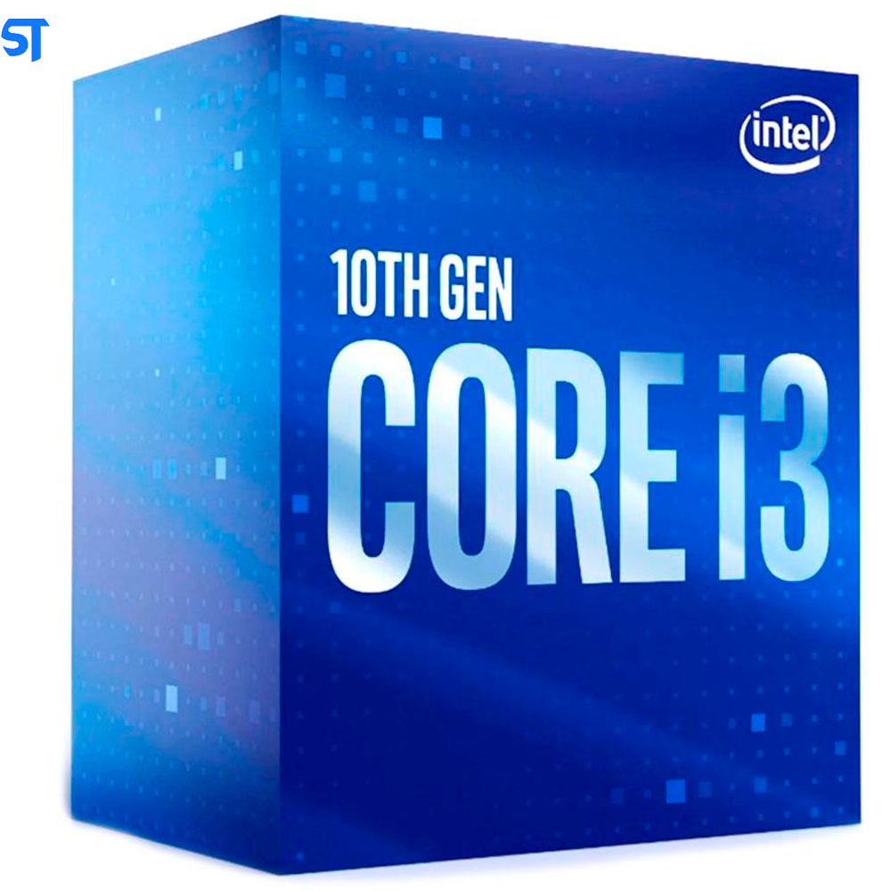 Processador Intel Core i3 10100 10 Geração 6MB/ Soquete 1200  / 3.6GHZ / 4C/ 8T Com BOX