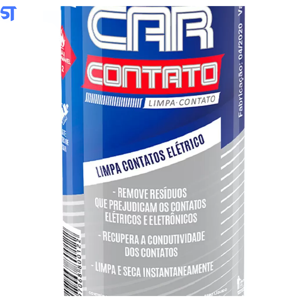 Limpa Contato Removedor Spray 300ml 200g Car80