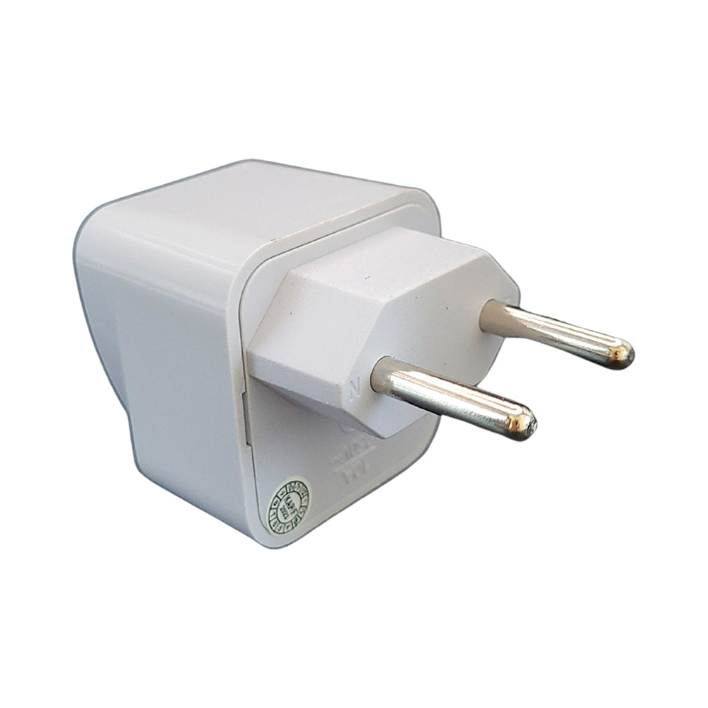 Adaptador de Tomada Elétrica Universal 10A 250V Padrão Internacional Para Brasil - SZ-018