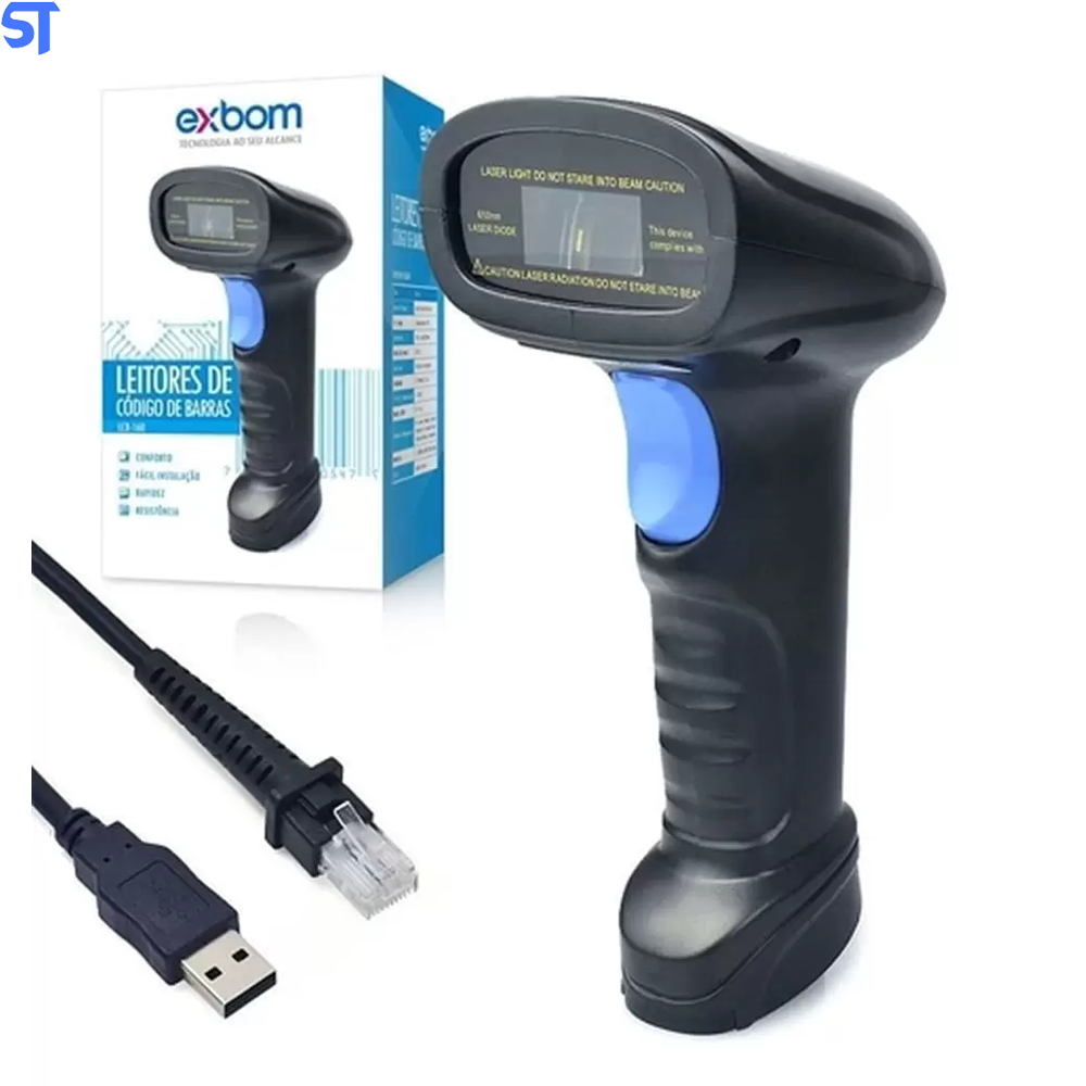 Leitor Código de Barras Usb ExBom- LCB-160