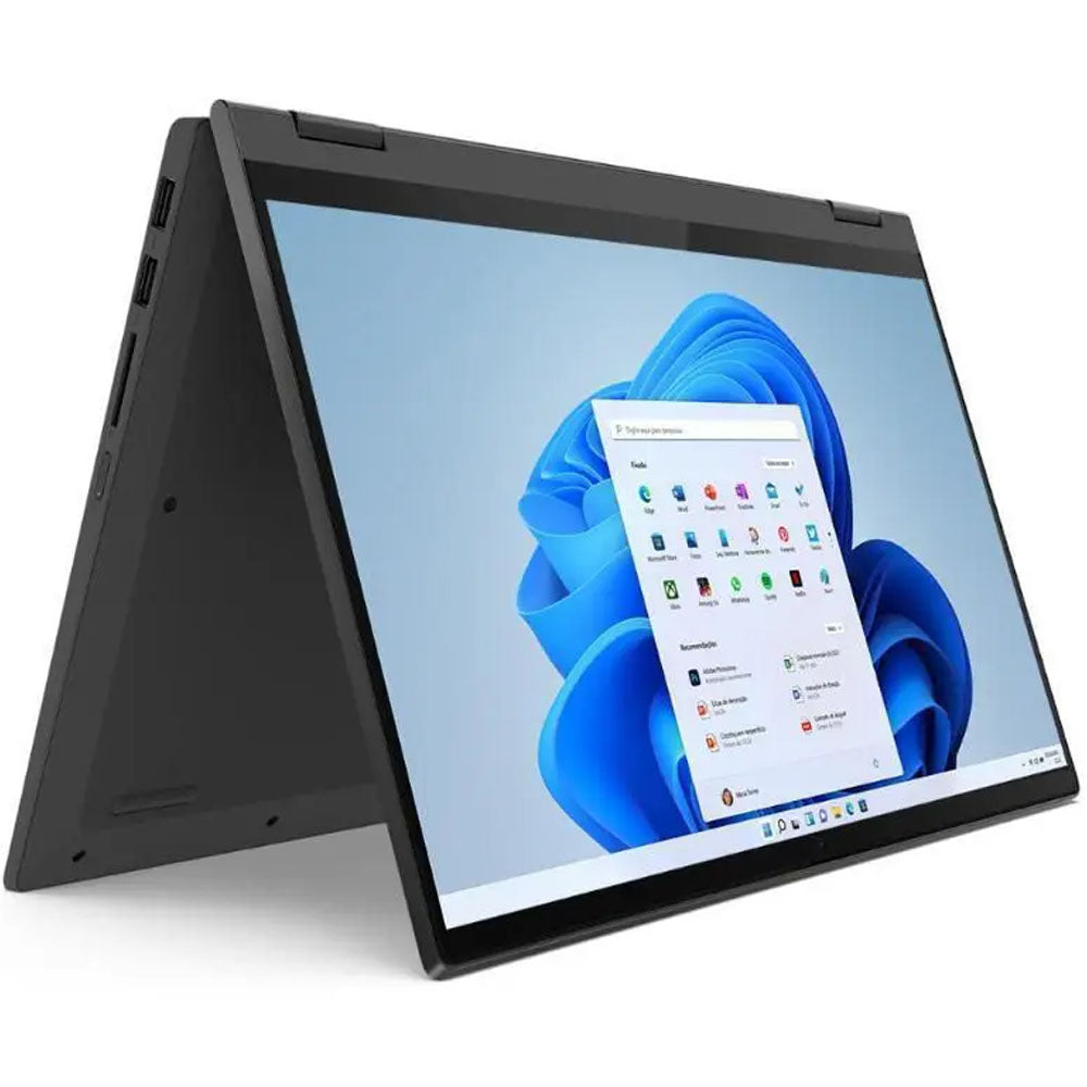 Notebook Lenovo 2 Em 1 Ideapad Flex Tela 14 I5-1135 8GB 256GB SSD W11H 82LT0005BR Grafite