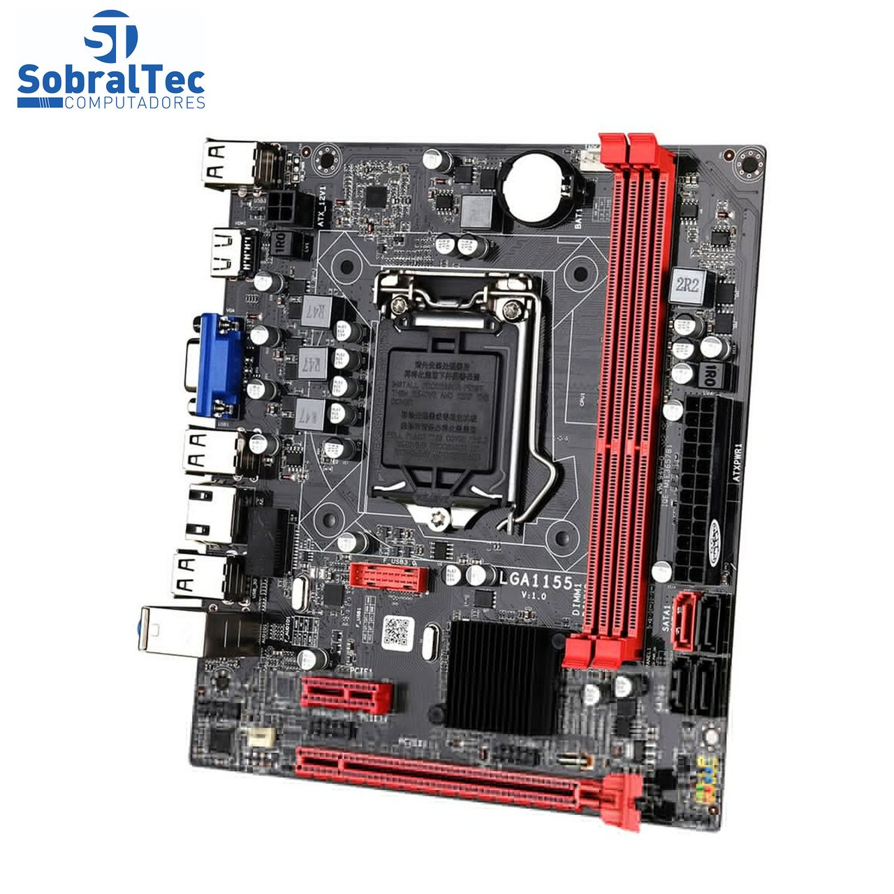Computador Gamer Core i7 3770-HD SSD 256GB -Mem 16 GB DDR4- PLaca de Video 4GB -Placa de  Som
