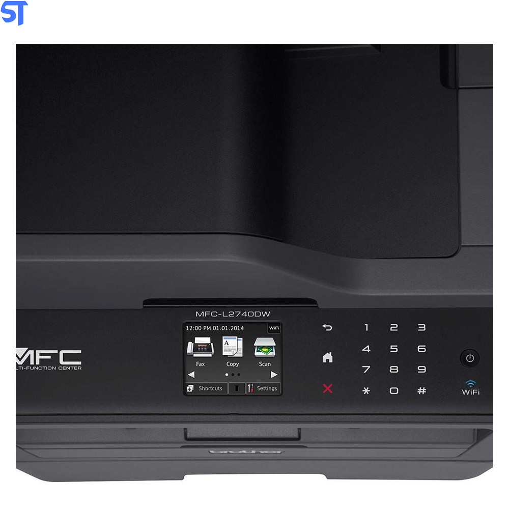 Multifuncional Laser Brother MfcL2740dw Duplex e Wi Fi Display Touchscreen- TN2370/ TN2340