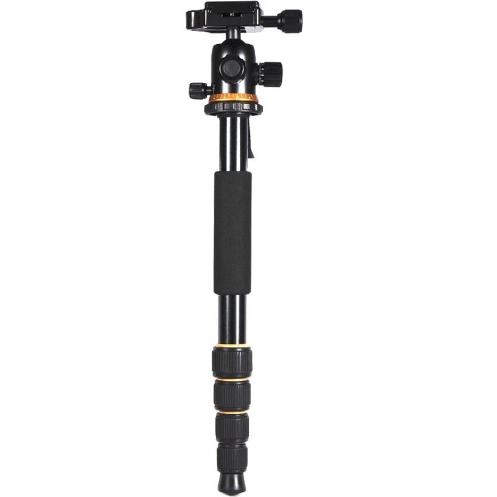 Tripé Profissional Em Alumínio Suporta Até 10KG Com Bolsa de Transporte 160CM Exbom -TRIPRO-X600