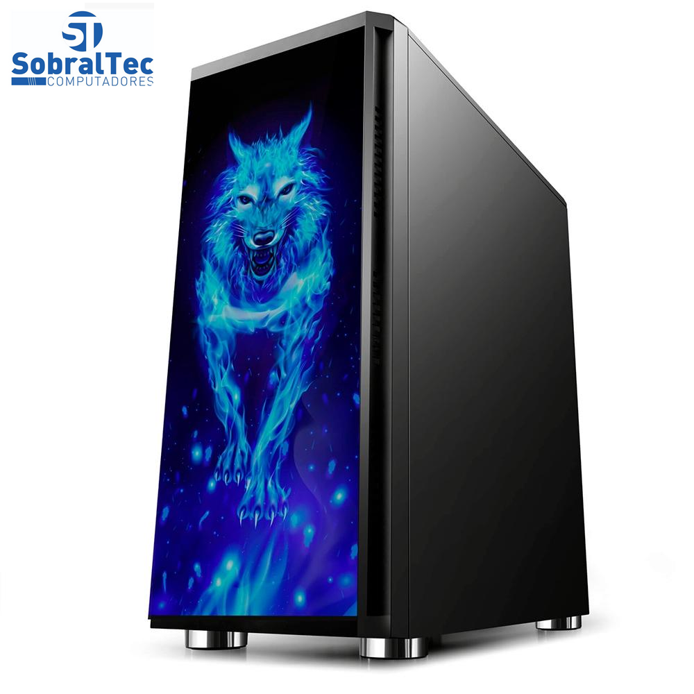 Gabinete Gamer Bg-026 Preto Bluecase  Sem Fonte / Usb 3.0