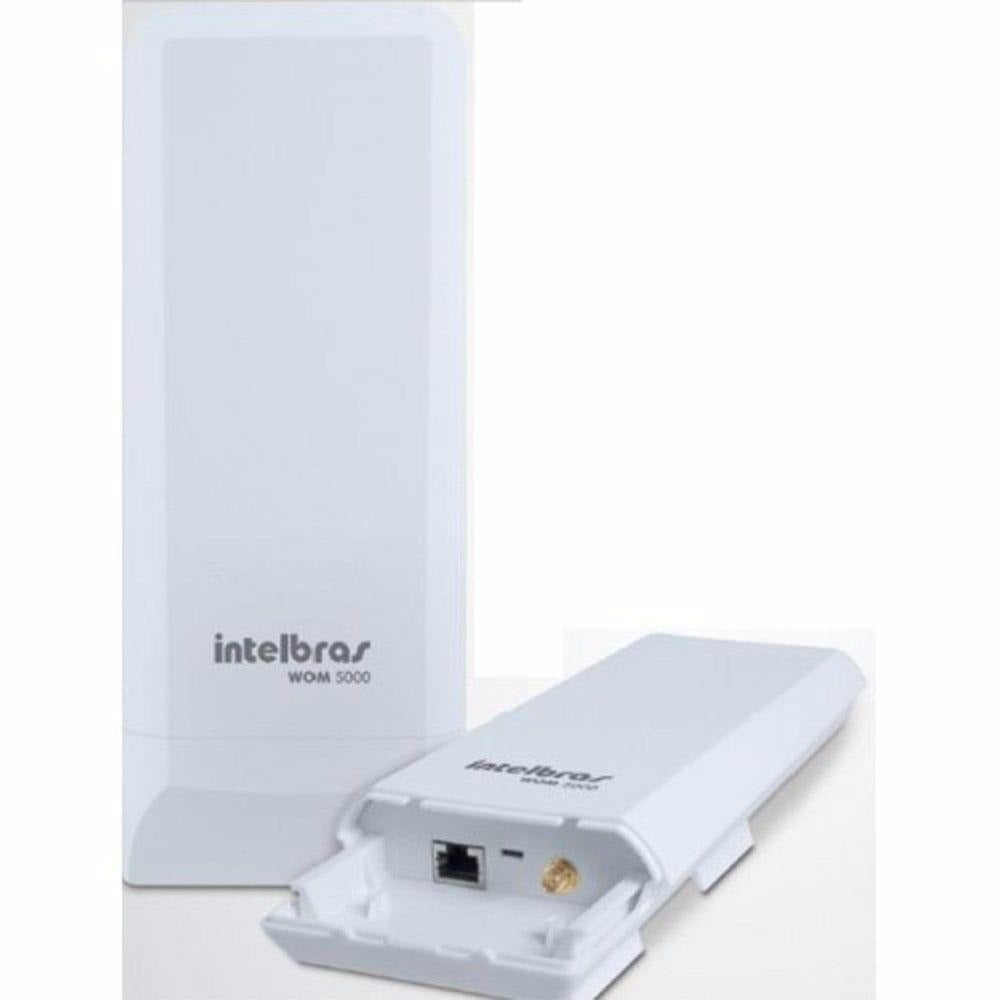 Antena Cpe Intelbras Wom 5000i 5000 I 5.8ghz 12dbi Nano Wisp