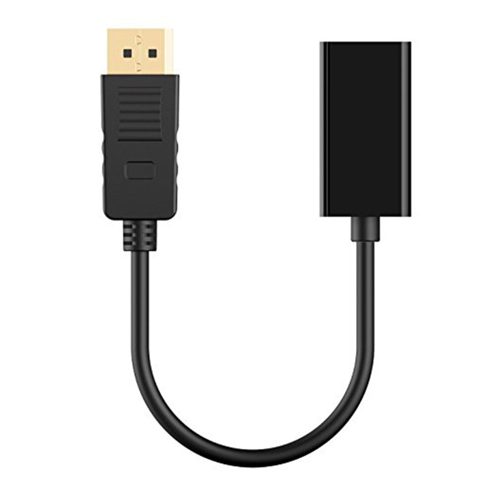 Conversor de cabo Display Port 1080P Macho Para HDMI Fêmea