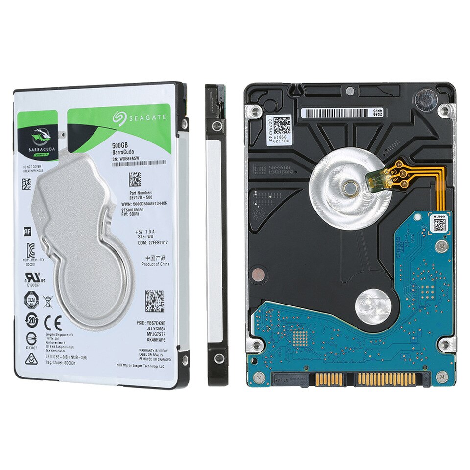 Hd Int. Notebook 500 GB Seagate Sshd St500Lm030